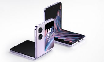 OPPO Find N2 Flip phone in purple