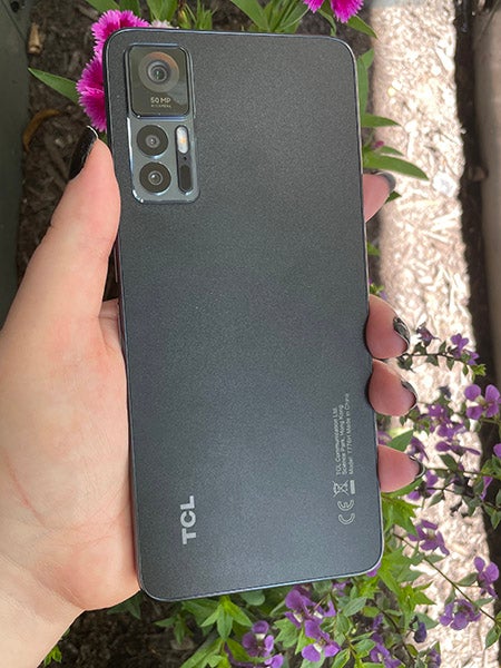 TCL 30 5G phone in black