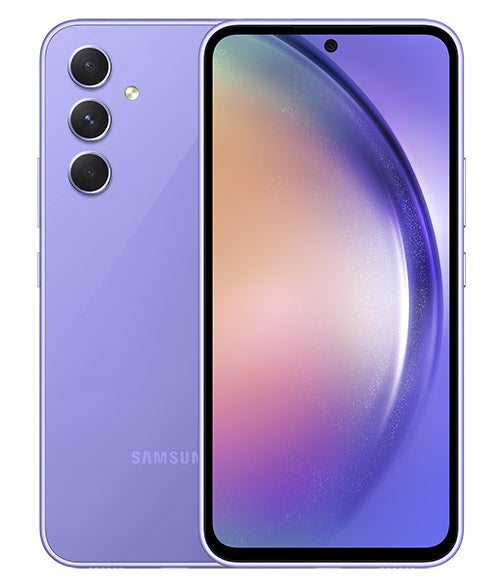 Samsung Galaxy A54 5G in purple