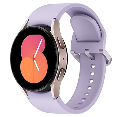 Samsung Galaxy Watch5 in pink gold