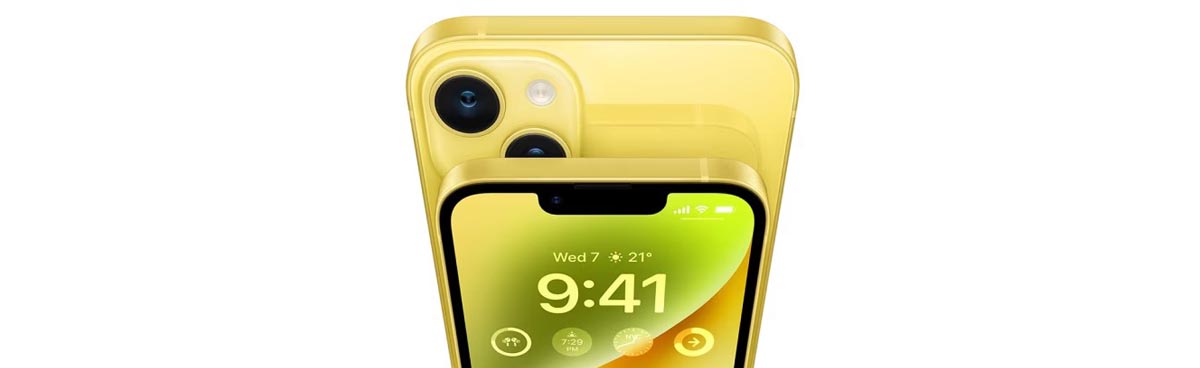 Yellow iPhone 14