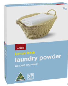 Coles Laundry Powder