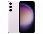 Samsung Galaxy S23 phone in purple