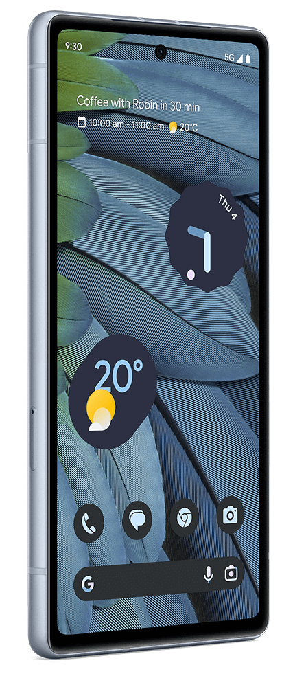 Google Pixel 7a in Sea