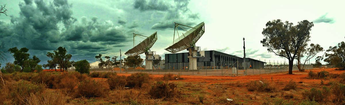 NBN satellite station at Bourke