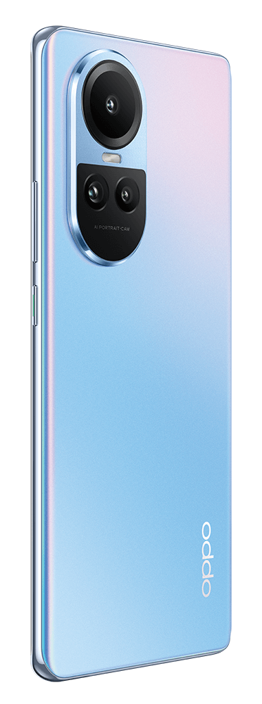 OPPO Reno10 5G in blue