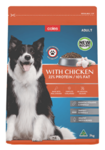 Coles Dog Food
