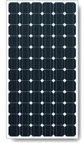 Monocrystalline solar panel