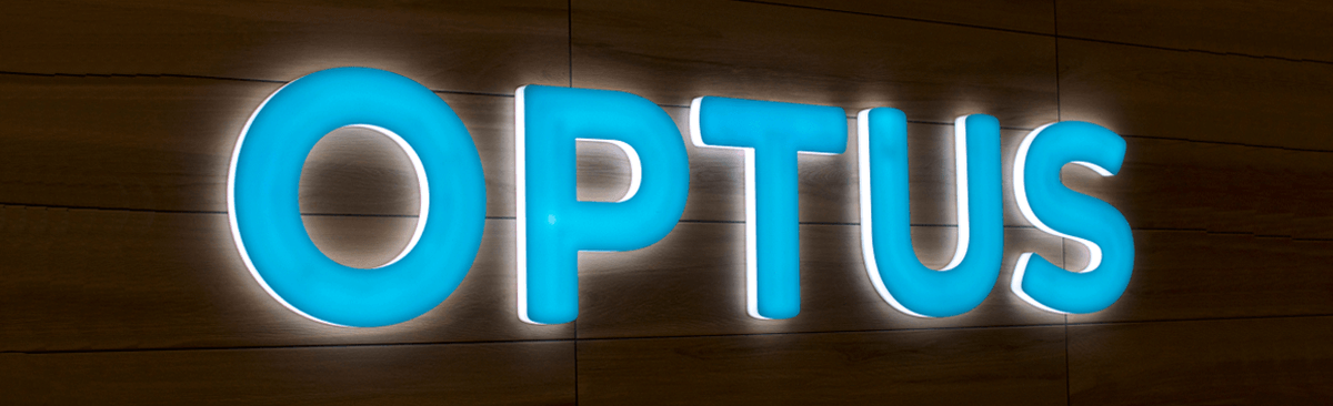 Optus sign