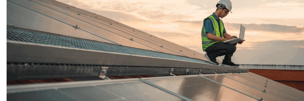 Solar panel installer and solar panels