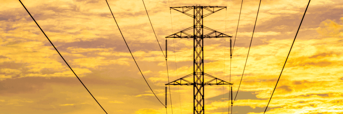 High voltage power pole