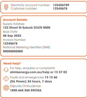 Alinta Bill