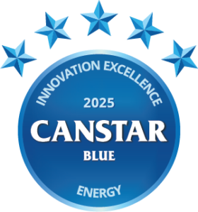 Canstar Blue Innovation Excellence Awards 2025 - Energy logo