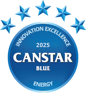 Canstar Blue Innovation Excellence Awards 2025 - Energy logo 