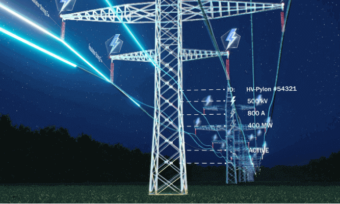 Electrical power lines and poles