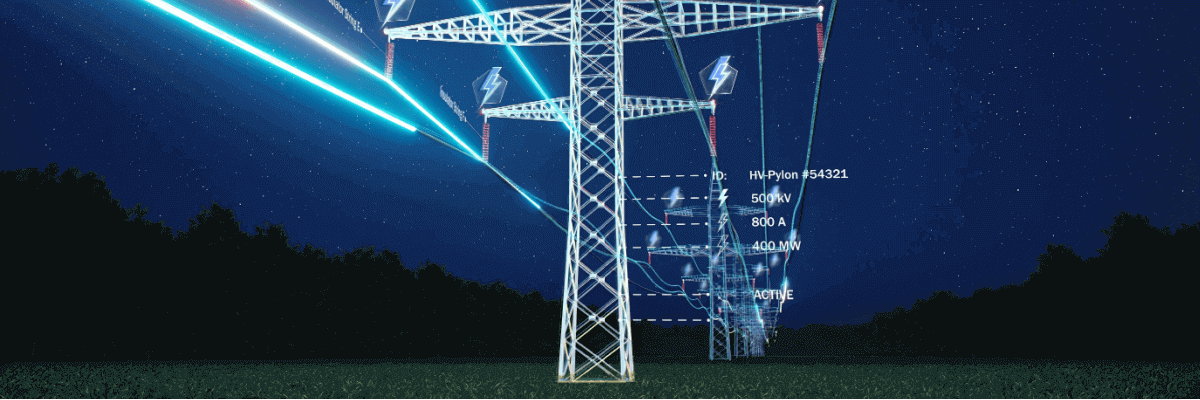 Electrical power lines and poles