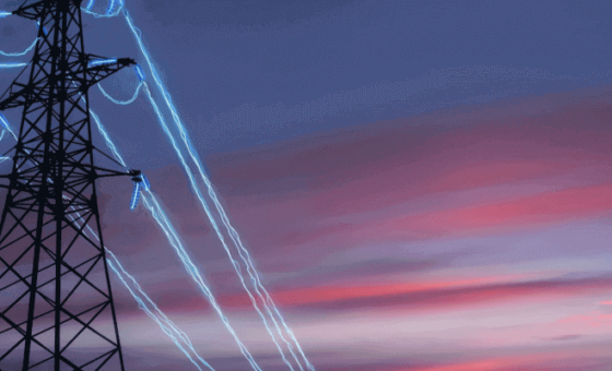 Electrical poles and wires