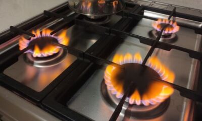 Household gas burner. Types of gas