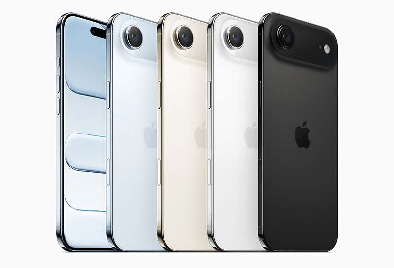 iPhone 17 Air in all colours