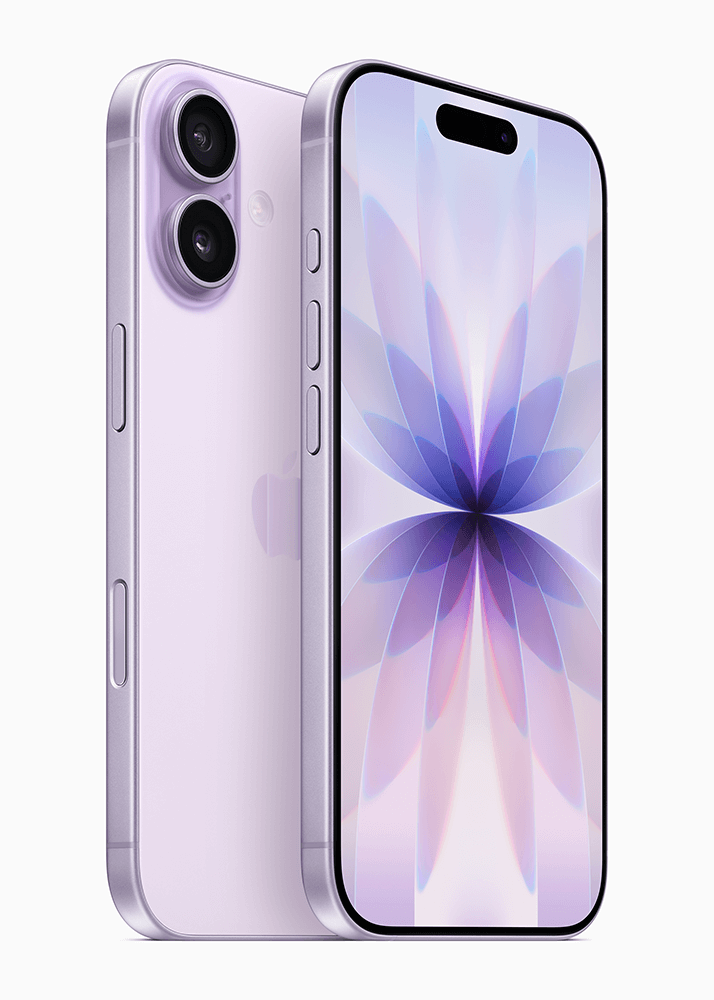 iPhone 17 in Lavender.