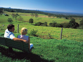 overlooking Mt Mee